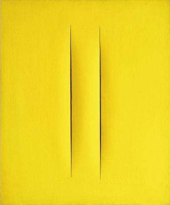 Lucio Fontana, Concetto spaziale, Attese, 1965